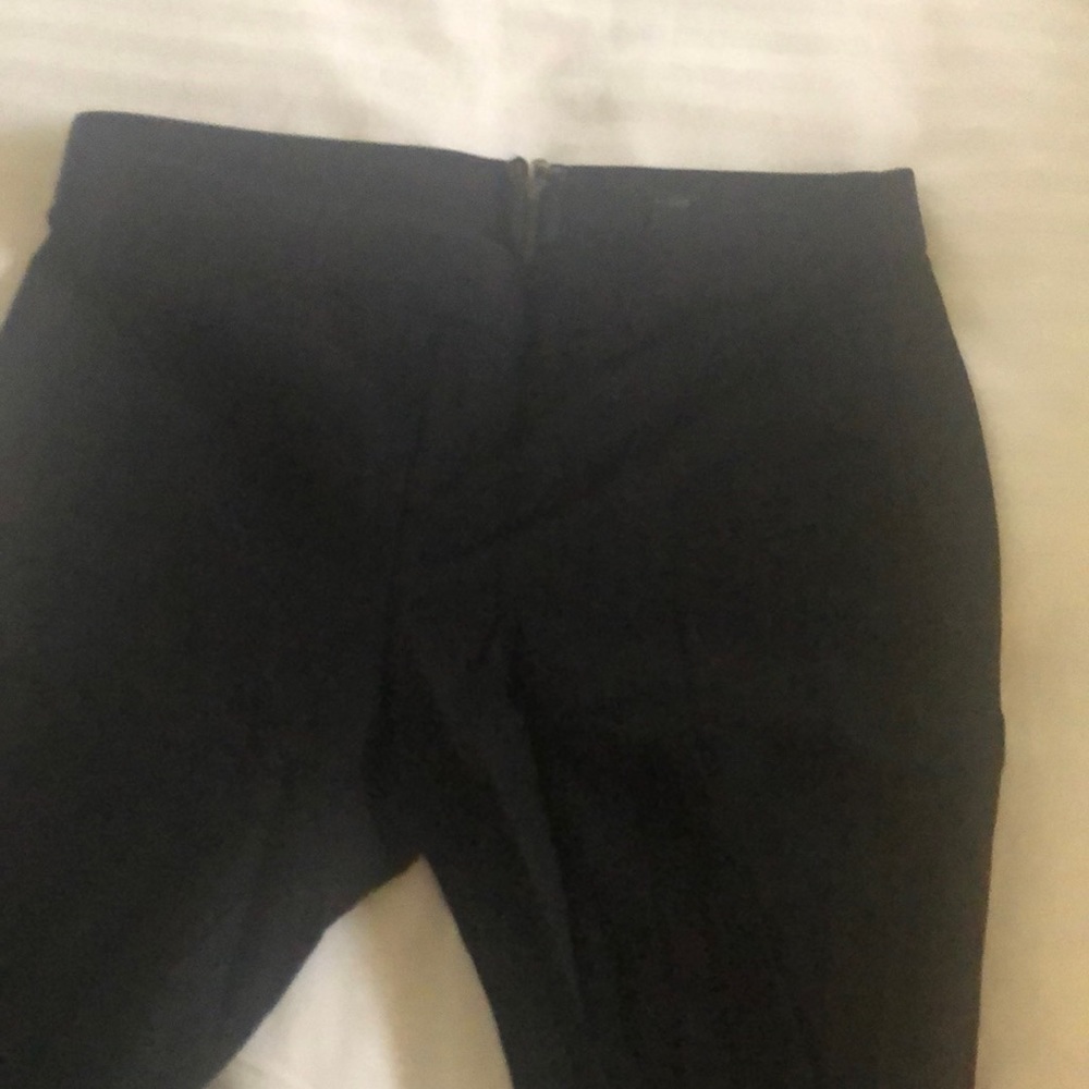 Jcrew Stretch Pixie Pants Size 6 Black - image 1